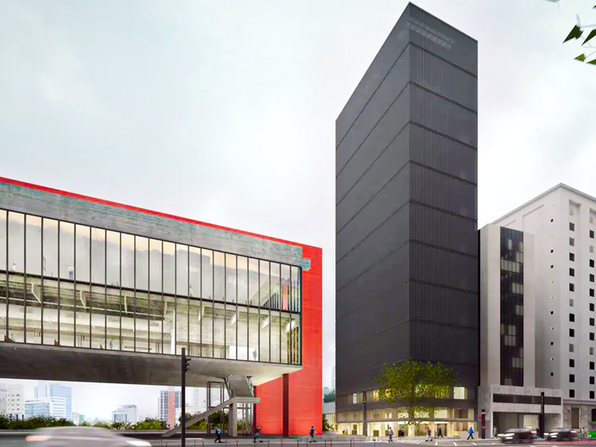 Anexo do Masp na Av. Paulista: prédio foi totalmente reformado em estrutura metálica